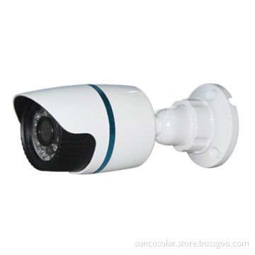 1.3MP water-resistant IP camera, supports P2P, ONVIF, video push, free apps on iPhone/Android